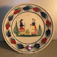 Dessert Plate with Couple, Campagne