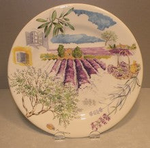 Dessert Plate Lavande, Provence