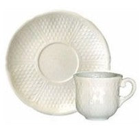 After Dinner Cup & Saucer, Pont Aux Choux White