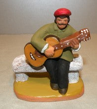 Guitarist, Fouque , 9 cm