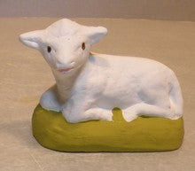 Sheep lying, Fouque, 6 cm