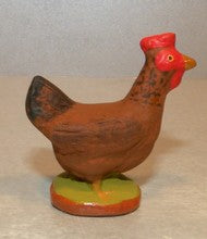 Red Hen,  Fouque, 9 cm