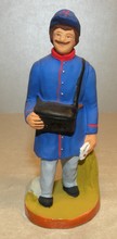 Rural postman, Fouque, 9 cm