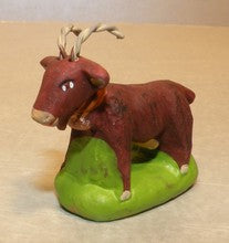 Brown goat, Didier, 4cm