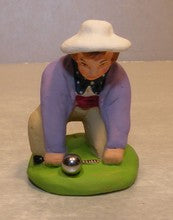 The bowls player on his knees, Didier, 4 cm