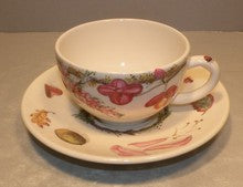 Tea Cup & Saucer, Bouquet