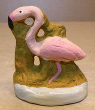 Pink flamingo, Fouque, 6 cm