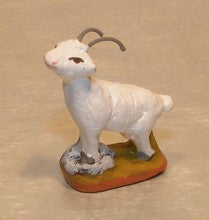Goat standing on a bolder,  Fouque, 4 cm