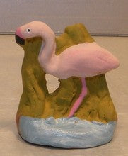 Pink flamingo,  Fouque, 4 cm