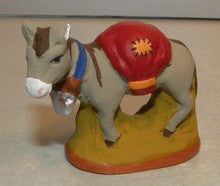 Donkey with blanket,  Fouque, 4 cm