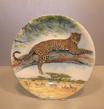 Dessert Plate Leopard, Safari