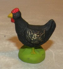 Black hen, Didier , 10 cm