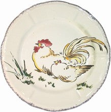 Dessert Plate Rooster Nagasaki, Grands Oiseaux
