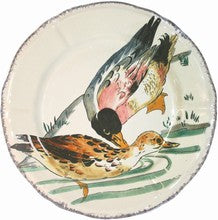 Dessert Plate Mallards, Grands Oiseaux