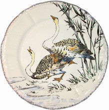 Dessert Plate Greylag goose, Grands Oiseaux