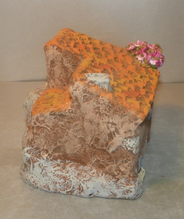 childhood house, (all clay), Fouque 2 cm