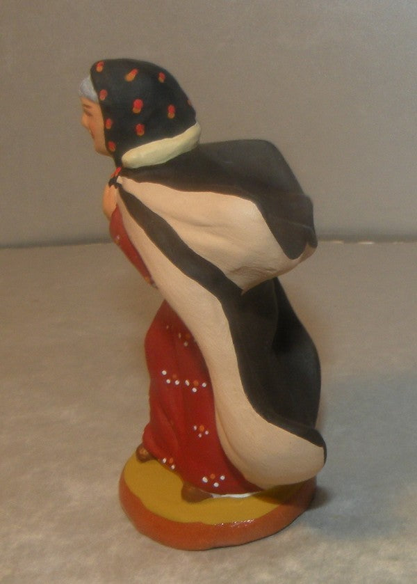 Shepherdess in the Crau area, ( 561 )  Fouque 6 cm