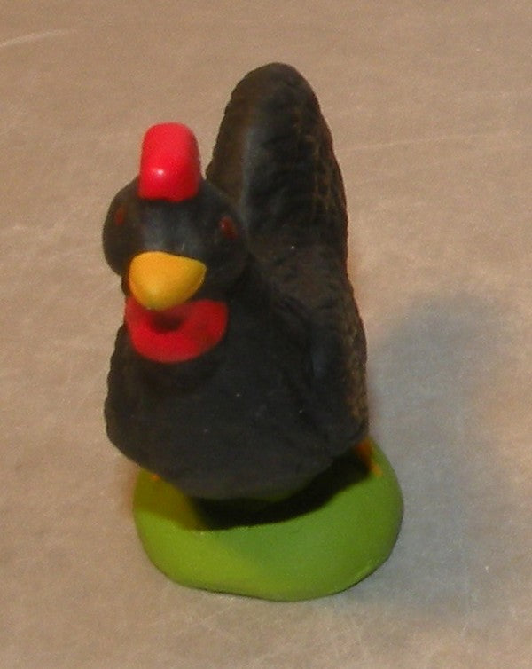 Black rooster, Didier 10 cm