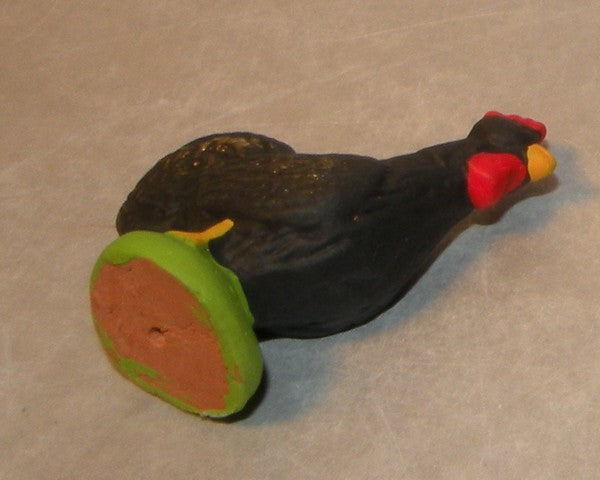 Black rooster, Didier 10 cm