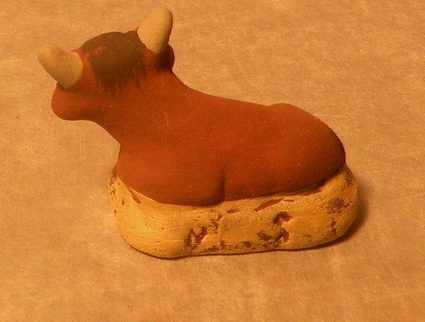 Ox laying down, Fouque 2cm
