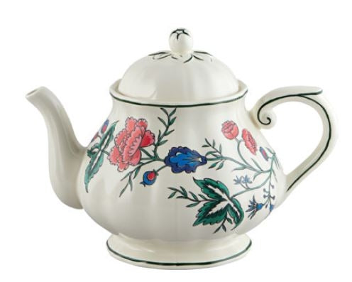Tea Pot , Dominote Hand Painted