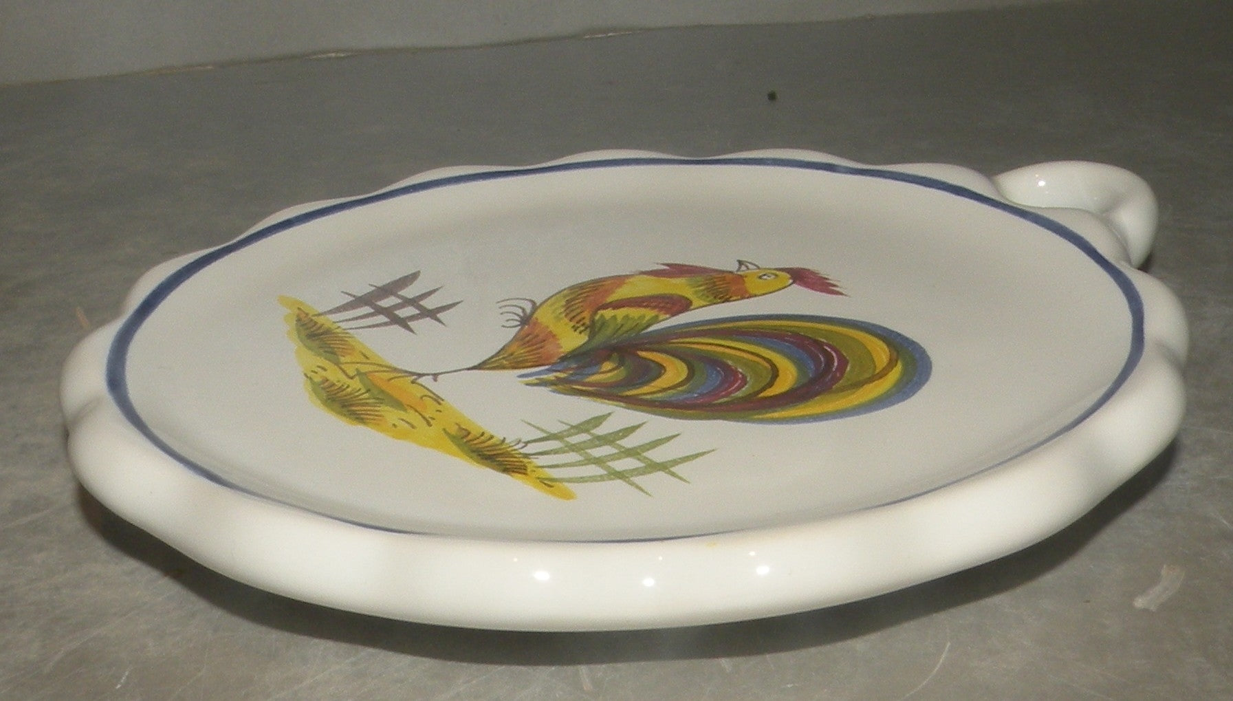 Dish with handle, Coq Francais