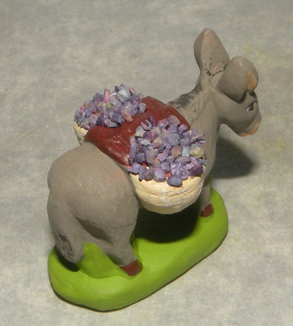 Donkey Carrying Baskets of Lavender, Didier, Mini