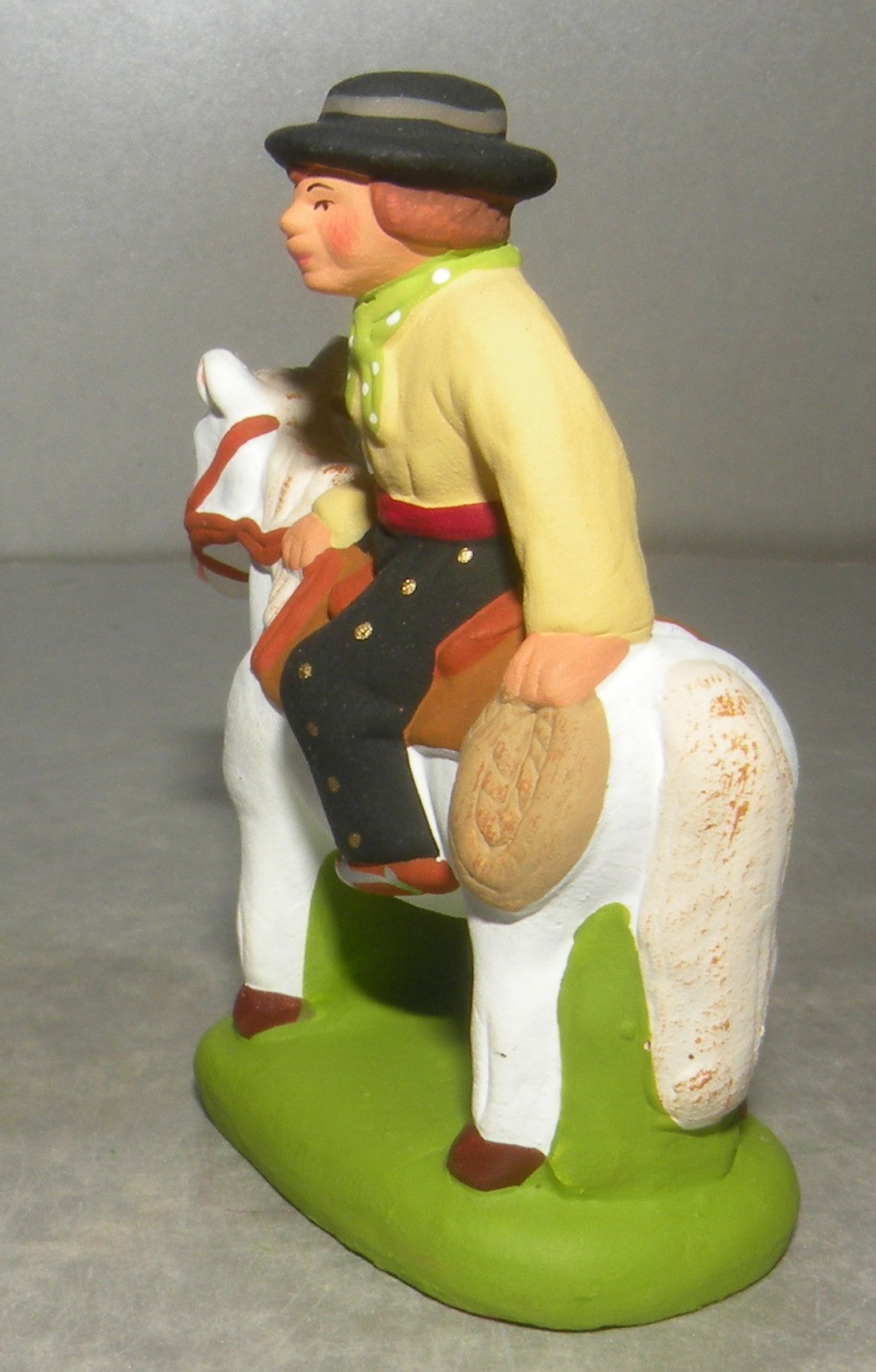 Gardian riding Horse, Didier, 4 Cm