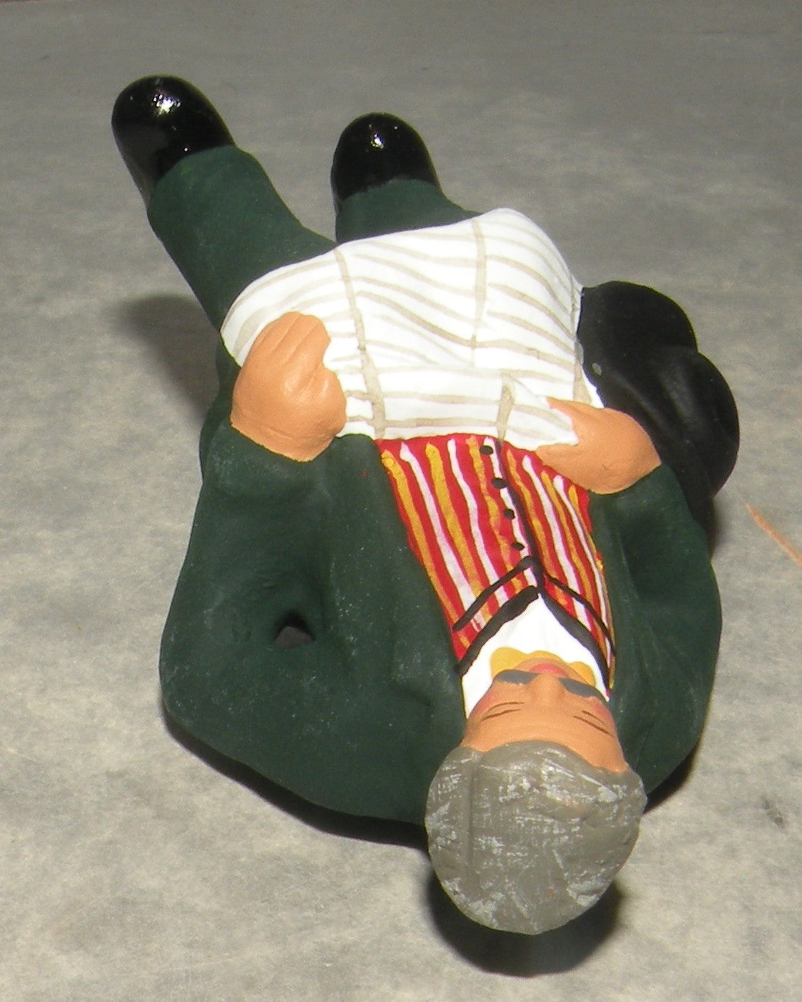 Grandfather sleeping to sit down , Fouque, 9 cm
