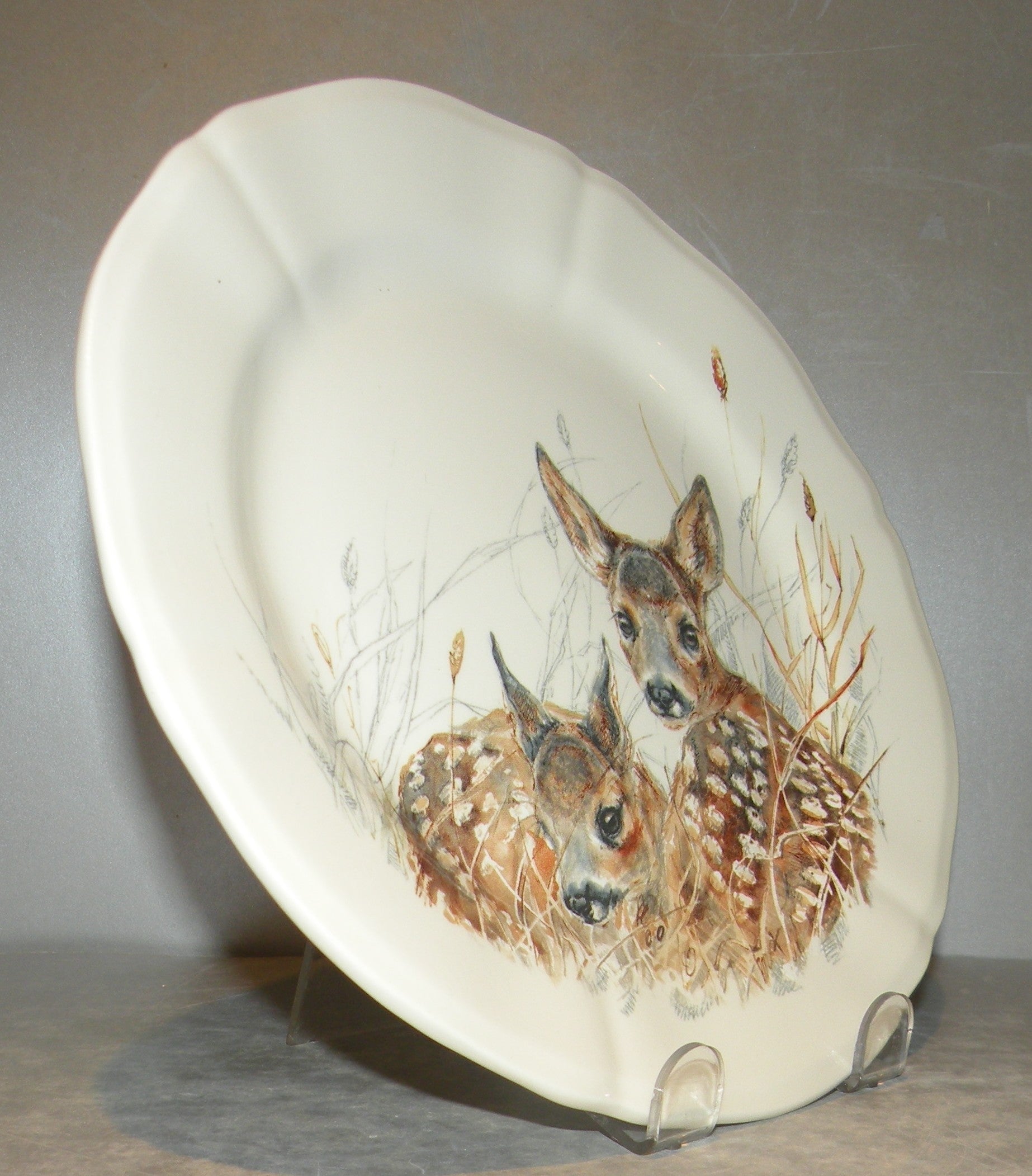 Dessert Plate Bambi , Sologne