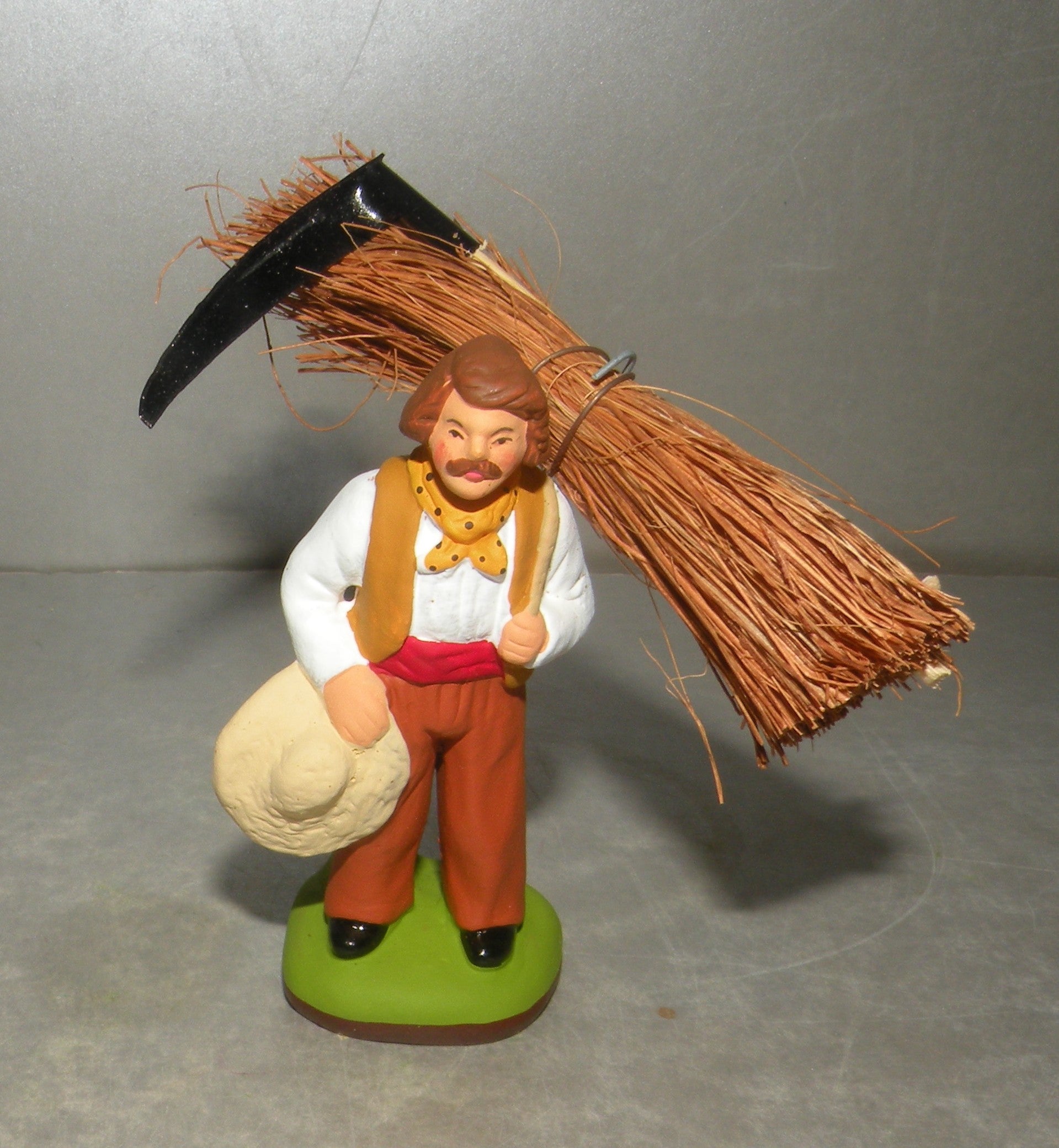 Hay Man with the Scythe , Didier, 7 Cm