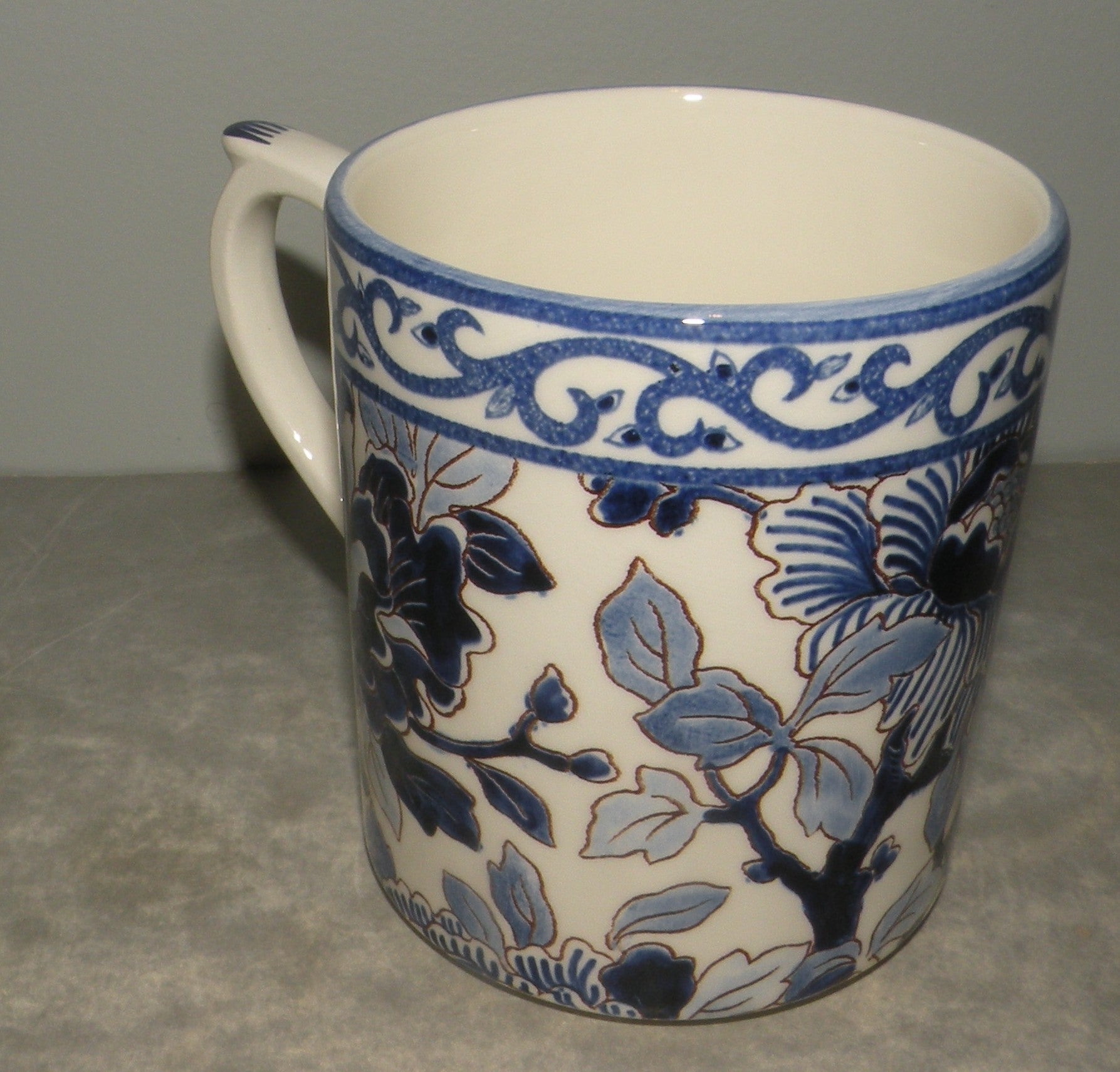 Coffee Mug PIvoines Bleu