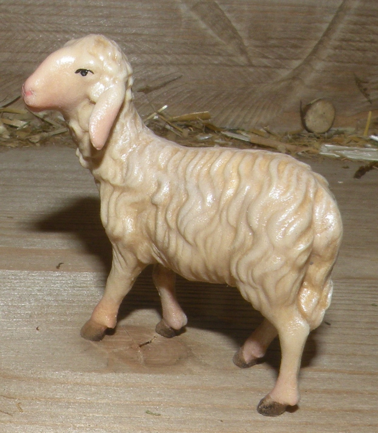 Sheep standing - Folk nativity dressed- 21205