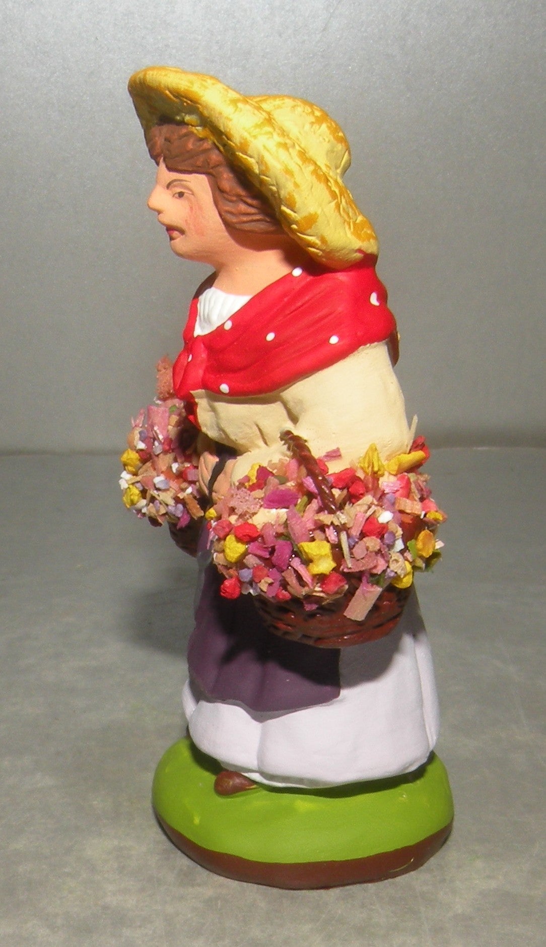 The flower seller, Didier, 7 cm
