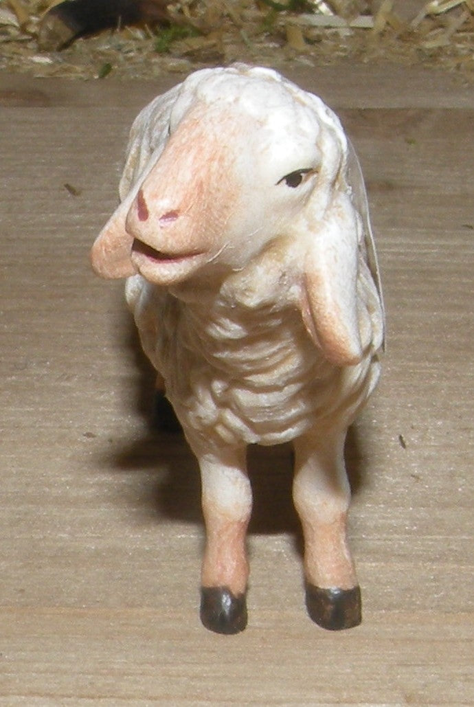 Sheep standing - Folk nativity dressed- 21206