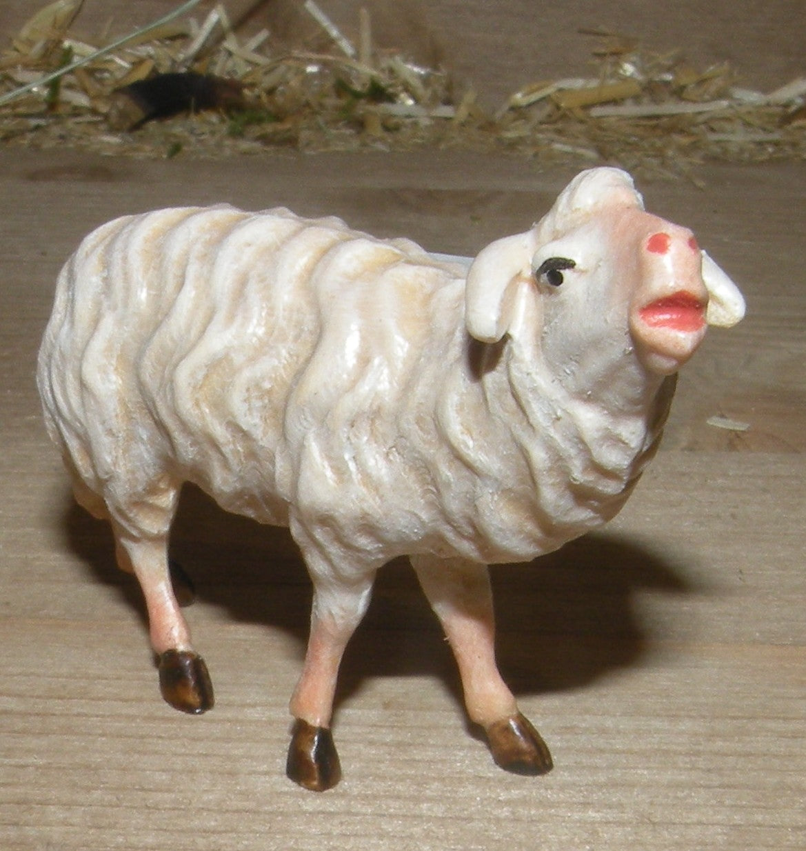 Sheep standing - Folk nativity dressed- 21100