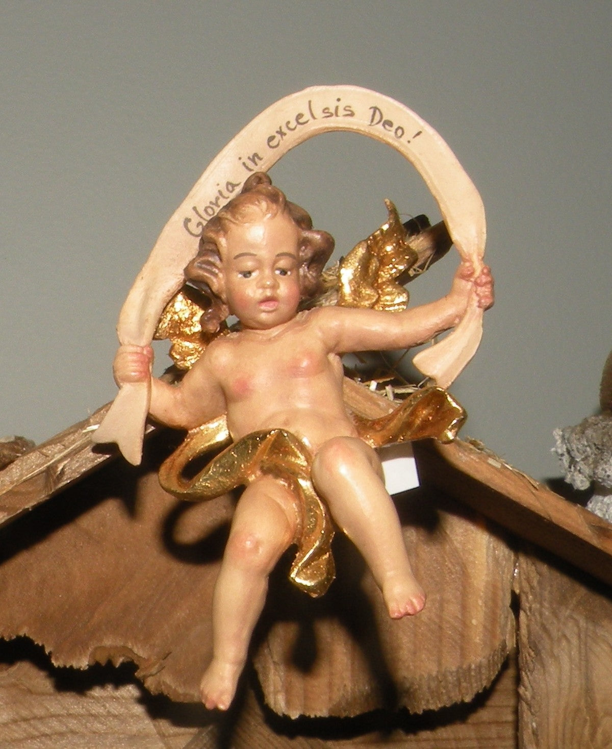 Gloria Angel   - Folk nativity dressed- 10901-20