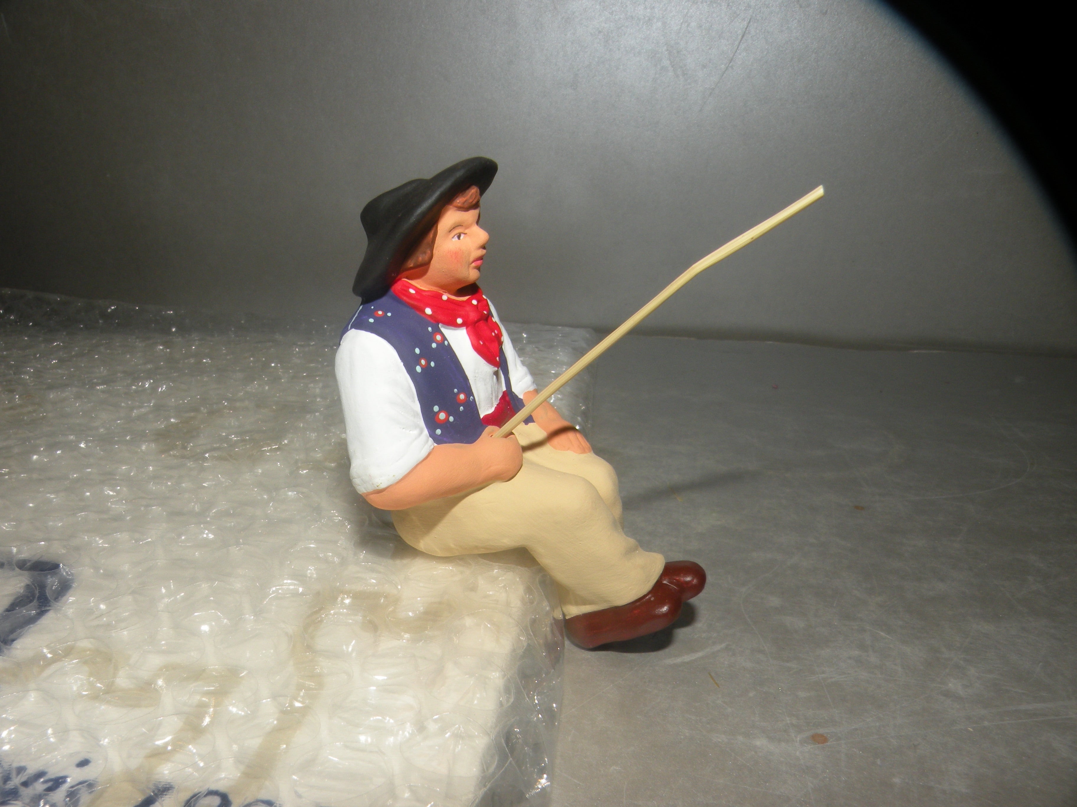 Fisherman to be Seated  , Didier, 10 Cm