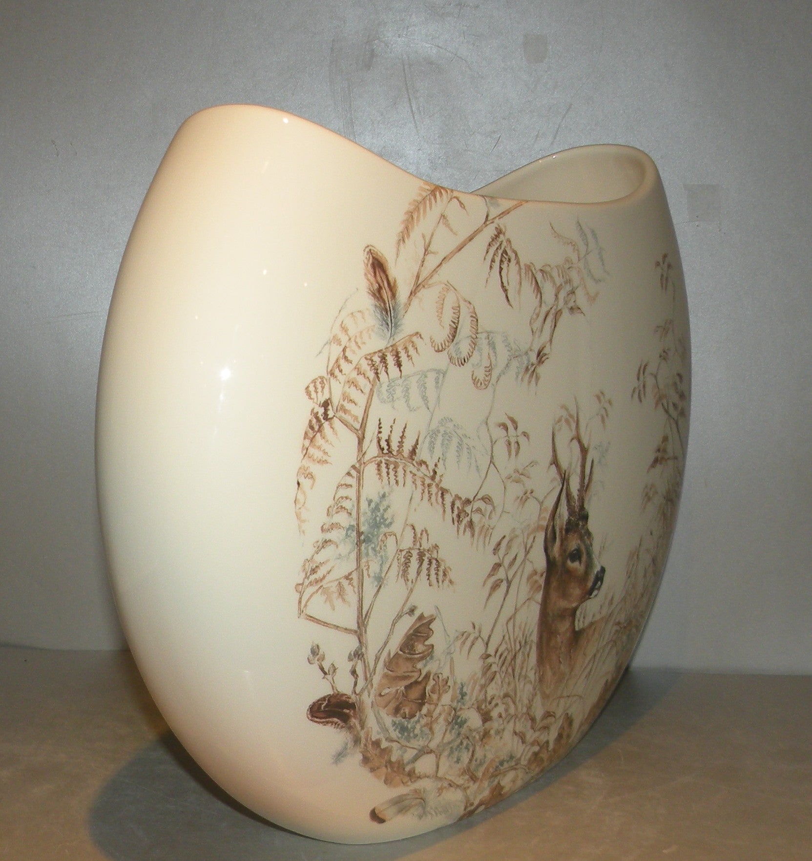 Large Half Moon Vase Sologne