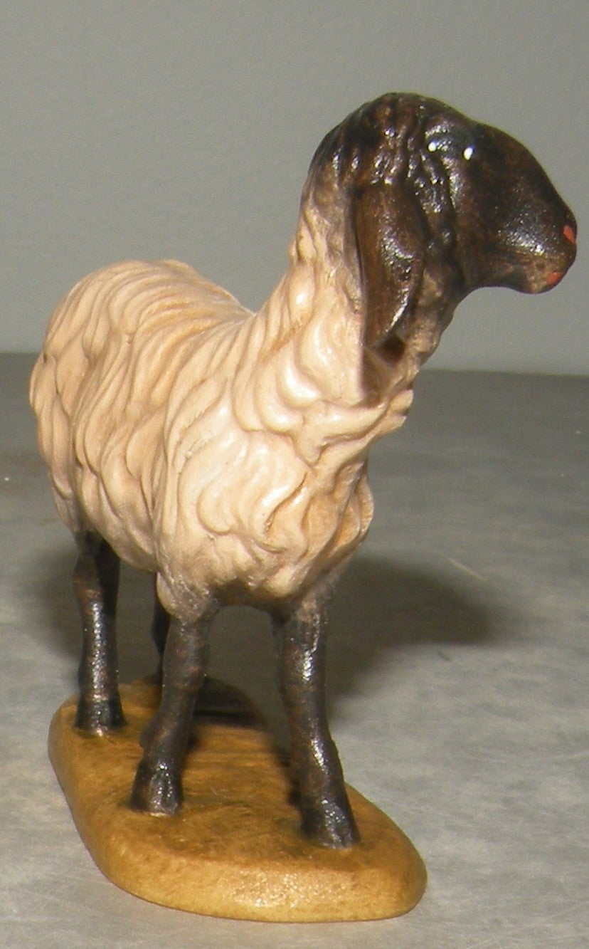 Sheep standing black Head ( 21205-S )  ,   Rustic