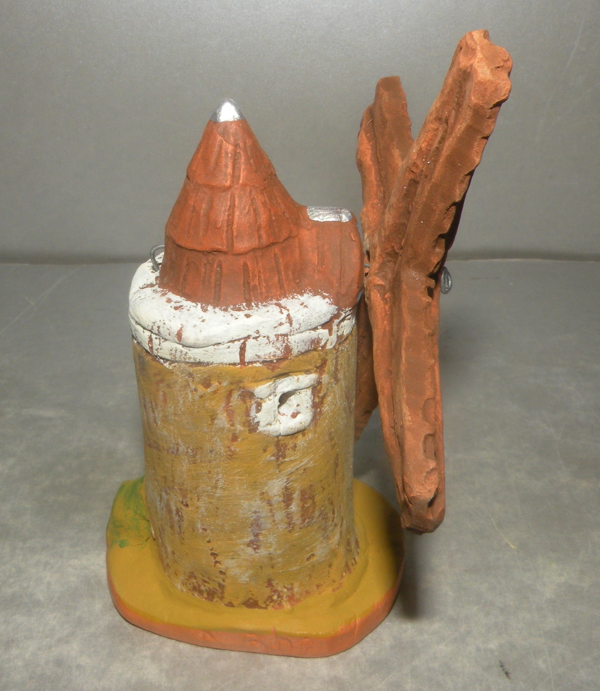 Mill 9 cm height (all clay)  Fouque 2 Cm