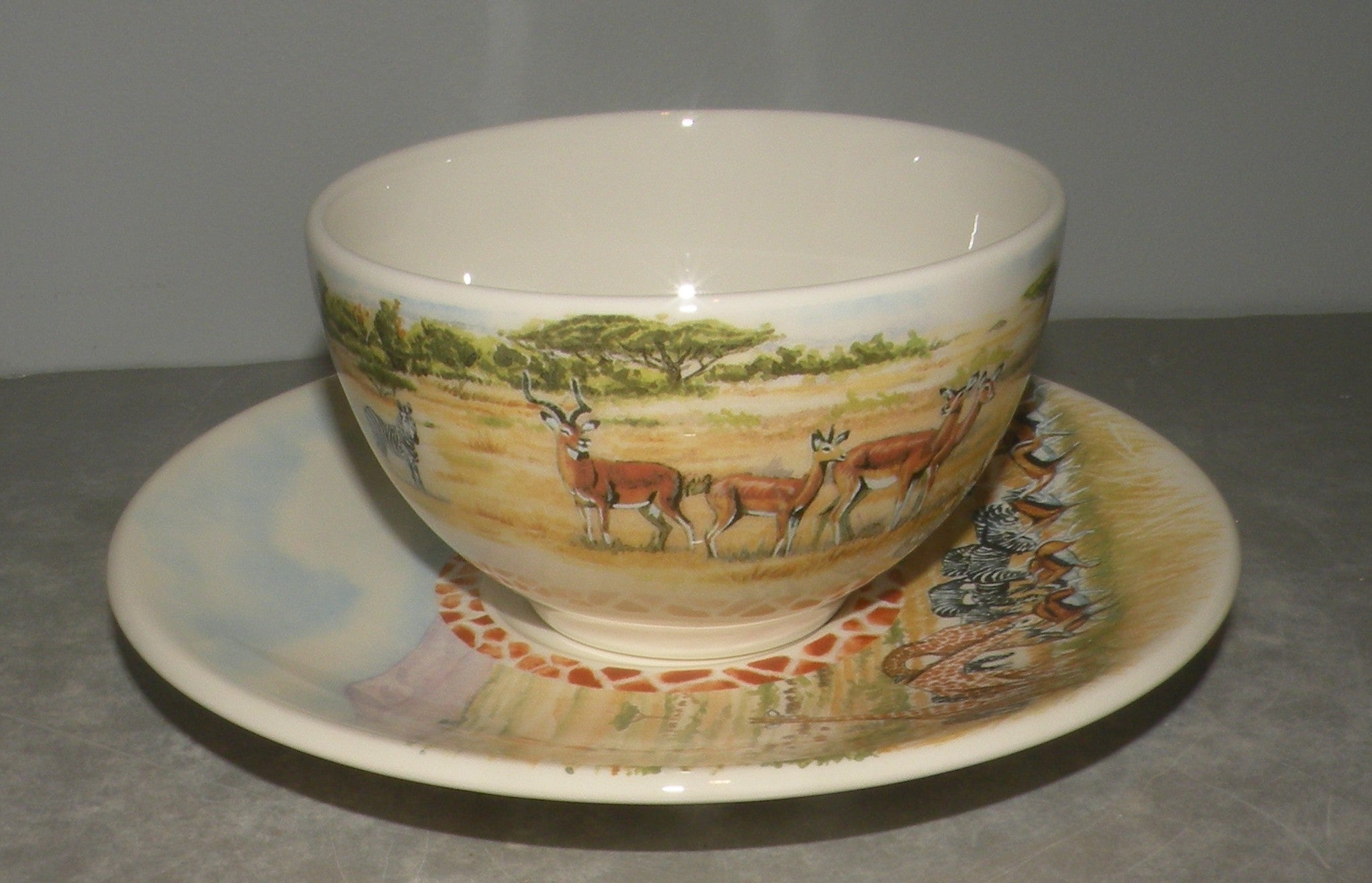 Breakfast Cup & Saucer, Safari