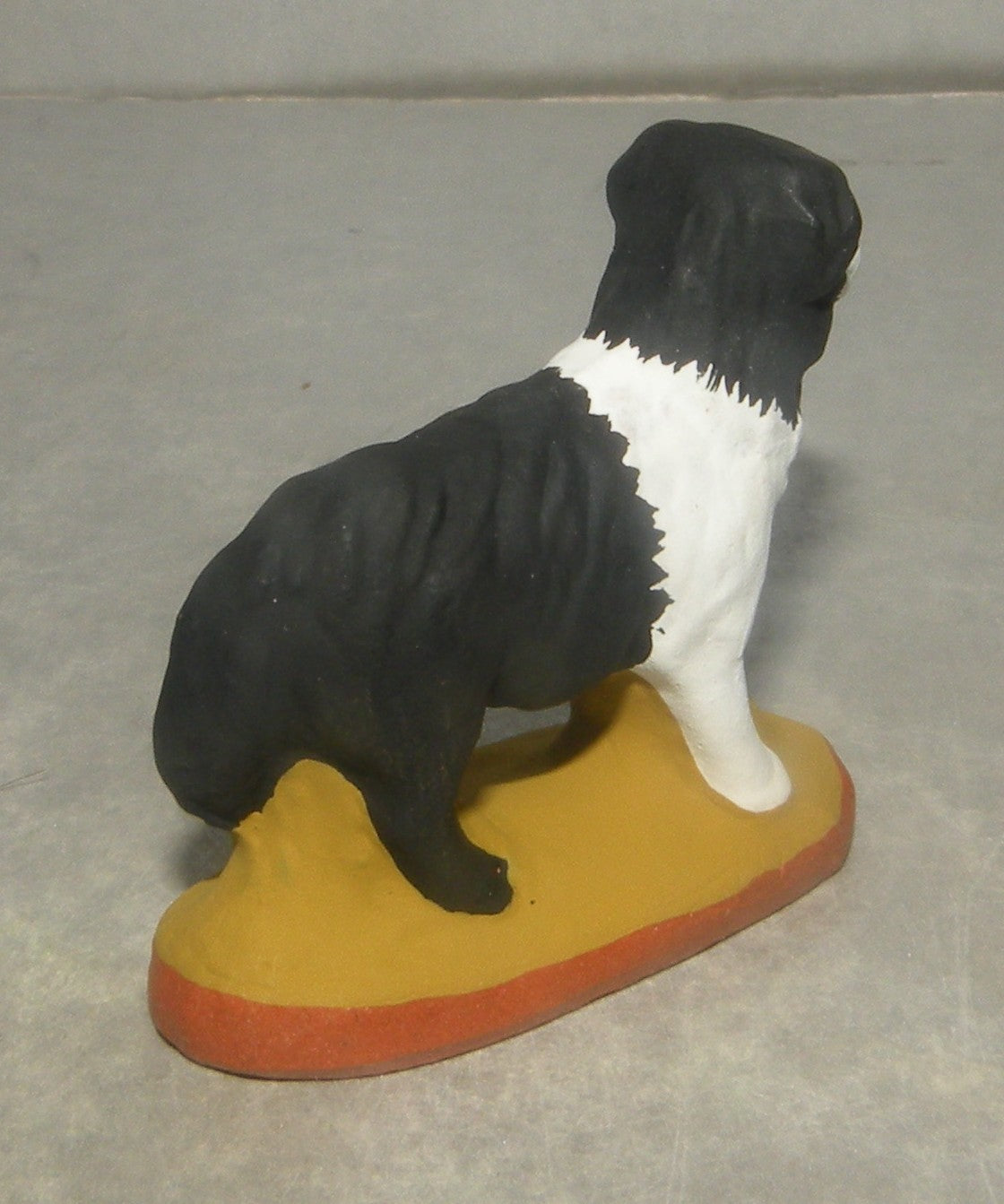 Dog Black and White Fouque 6 Cm