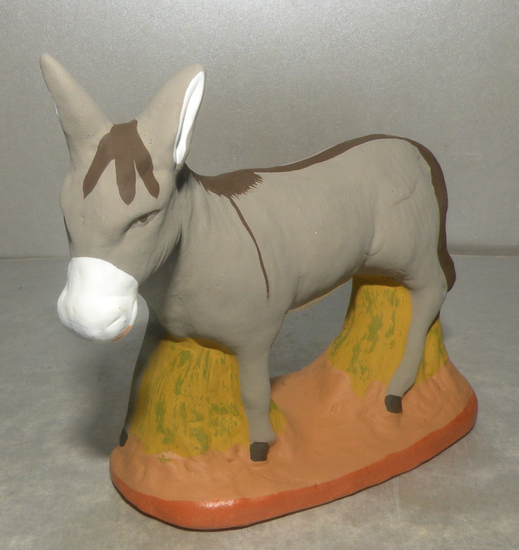 Donkey Standing in the straw  Fouque 9 Cm