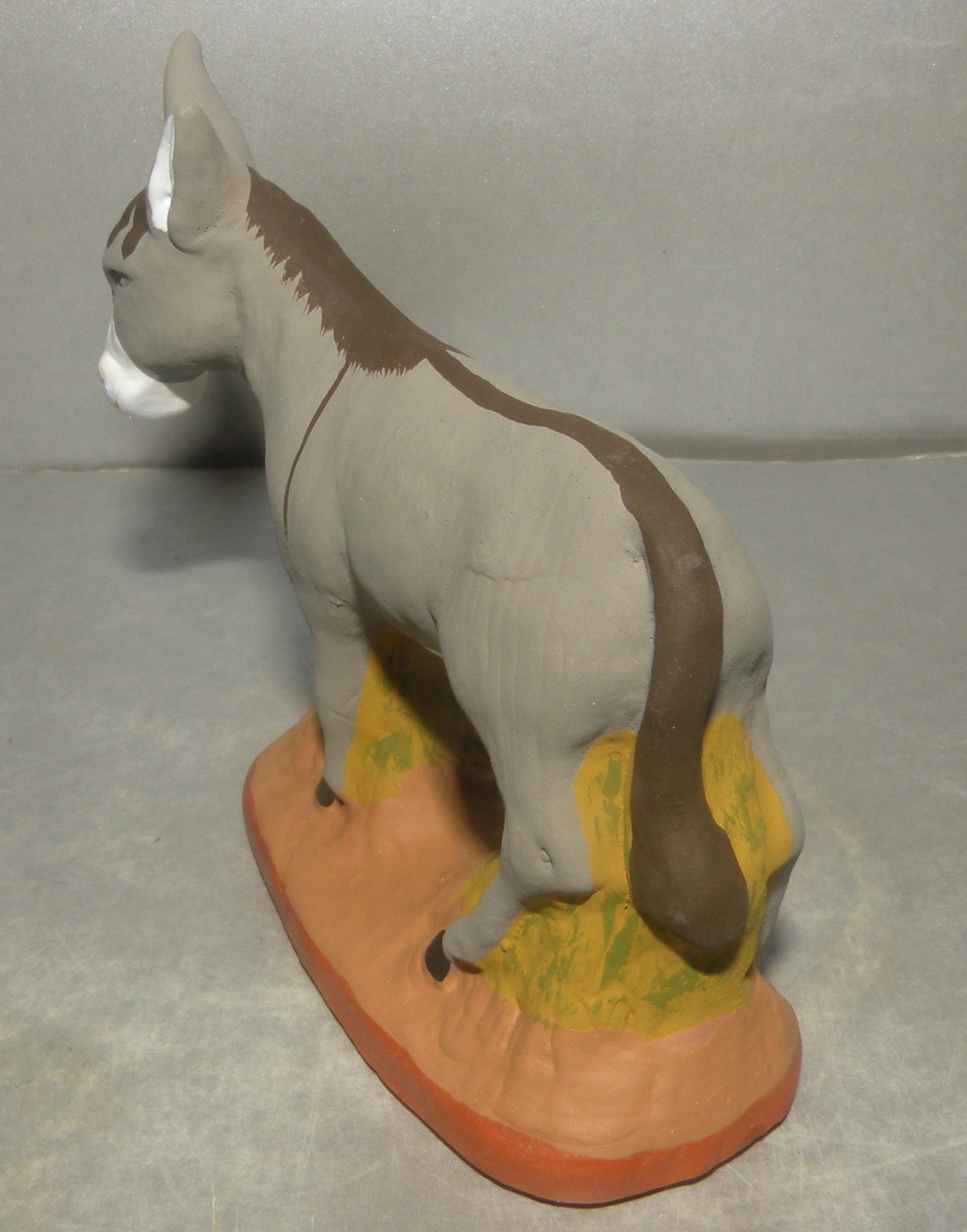 Donkey Standing in the straw  Fouque 9 Cm