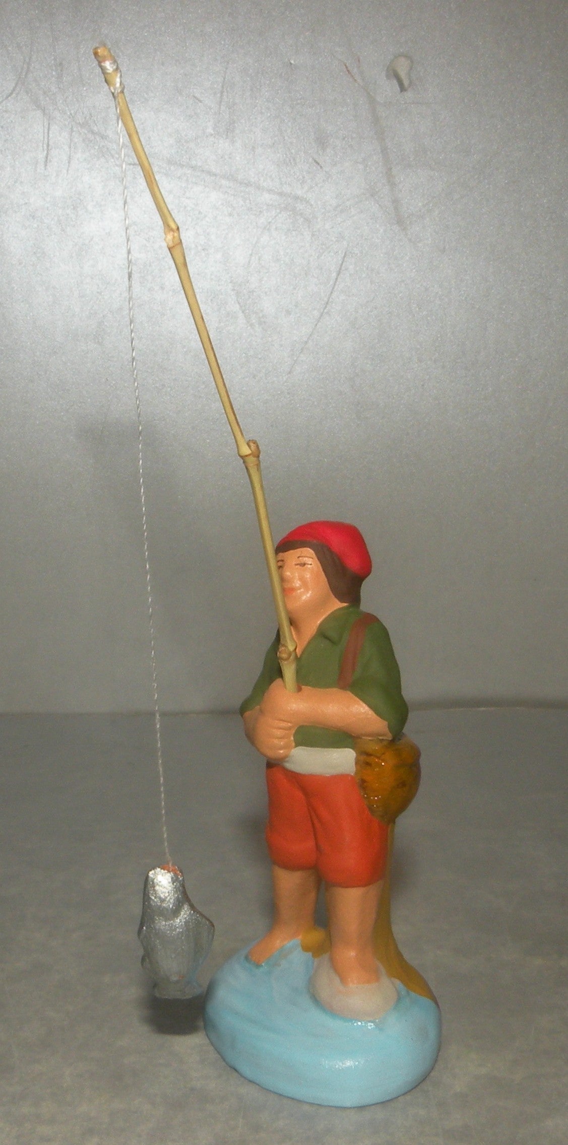 Standing fisherman,  Fouque, 6 cm