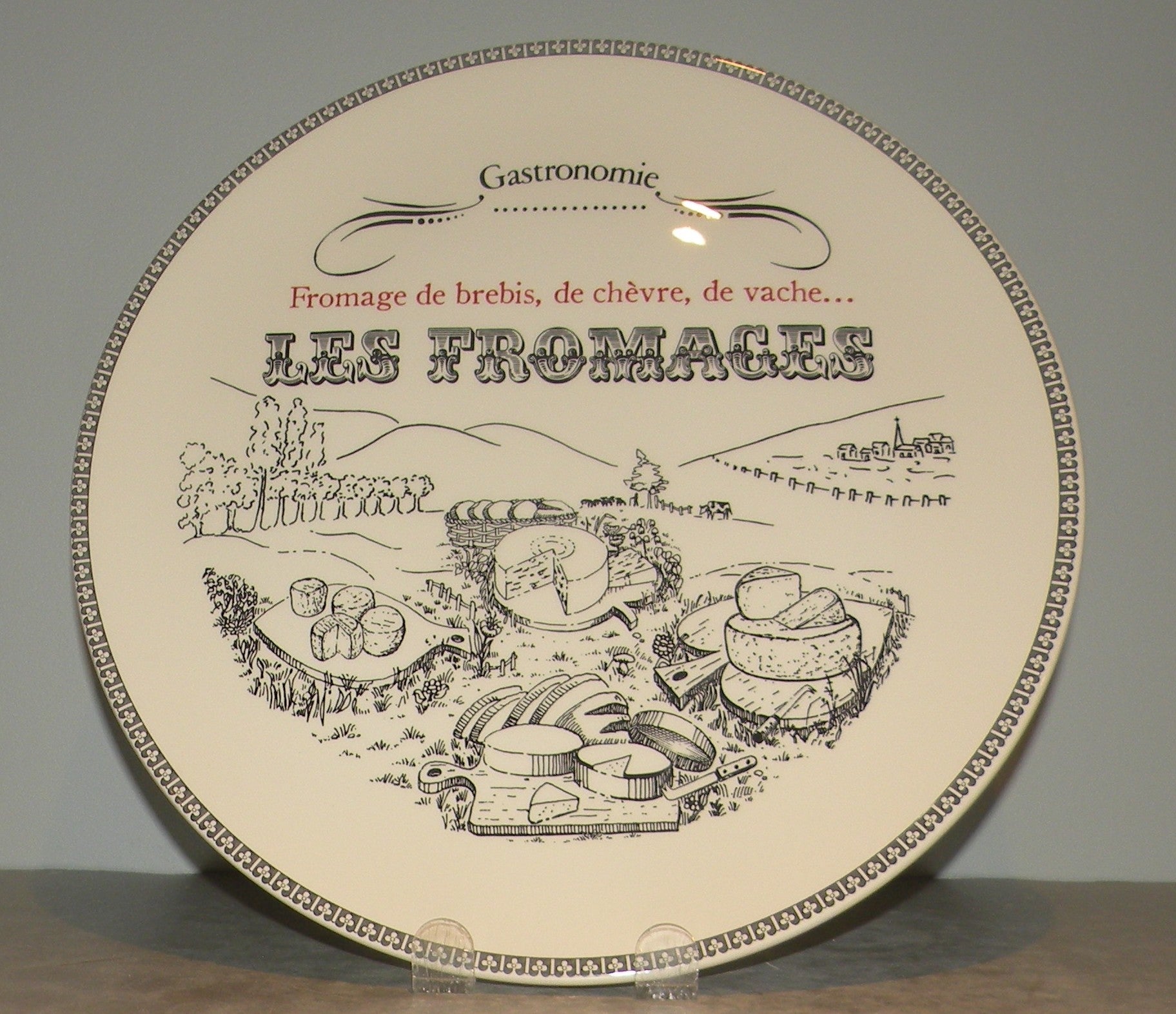 Cheeseplatter, Les Fromages