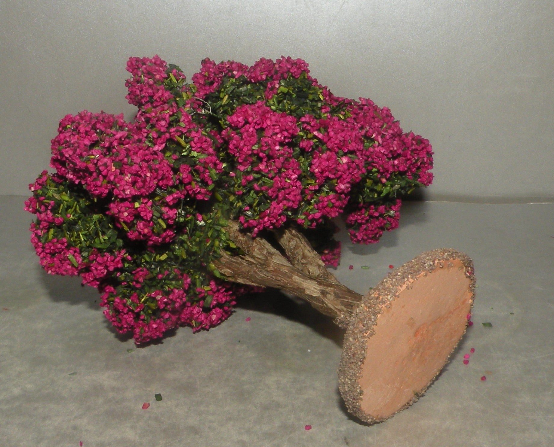 Tree With Pink Fuschia , Fouque, 6 Cm Or 4 Cm