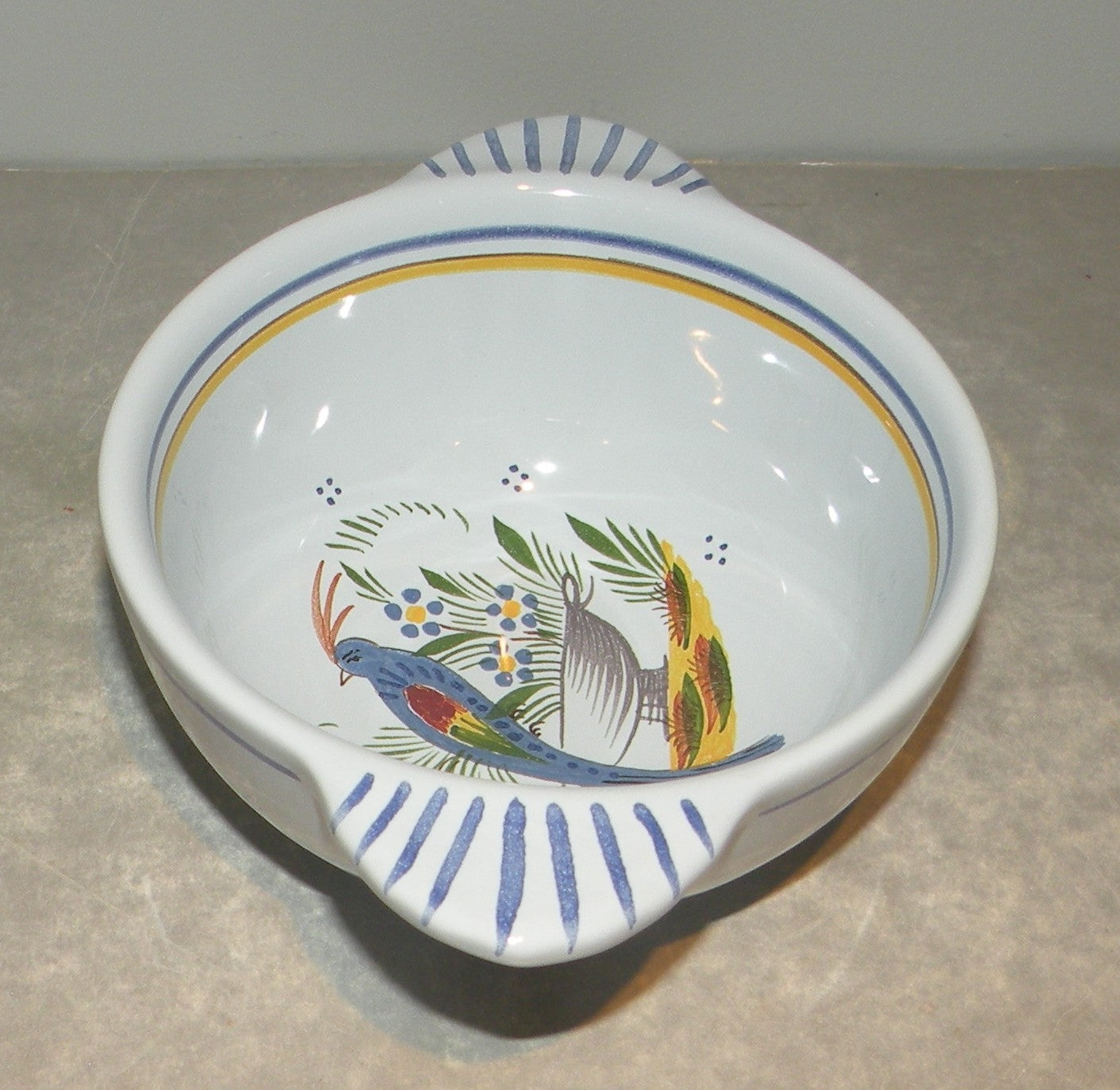 Breton lug bowl,  Jardin d'ete