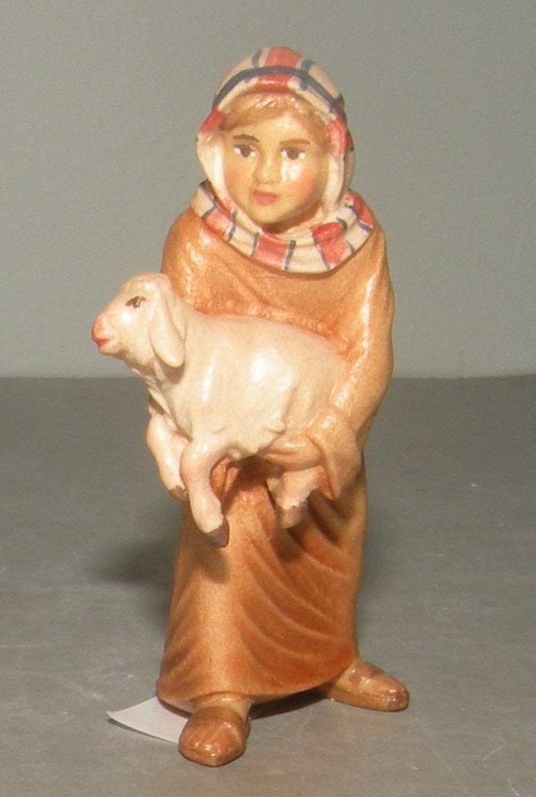 Boy with lamb Venetian Nativity